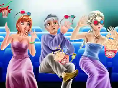 Játék Ice Family Movie Night online