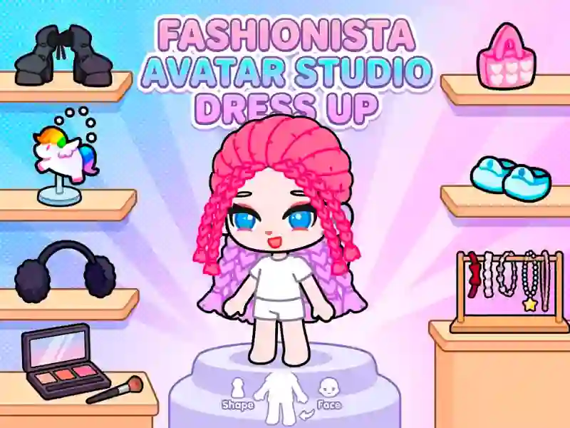 Játék Fashionista Avatar Studio Dress Up online