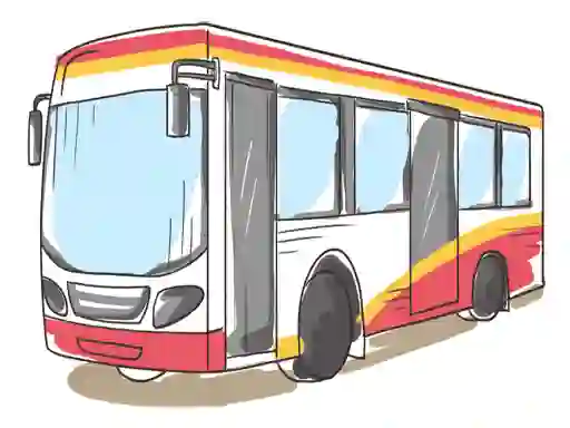 Játék Cartoon Bus Slide online