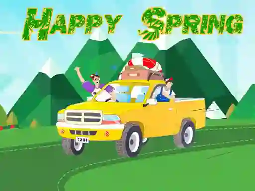 Játék Happy Spring Jigsaw Puzzle online