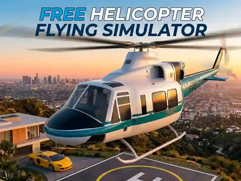 Játék Free Helicopter Flying Simulator online