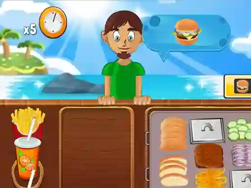 Játék Beach Burger online