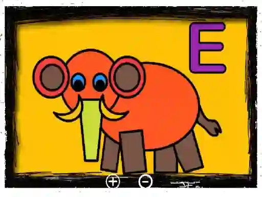 Játék Easy Kids Coloring Letters online