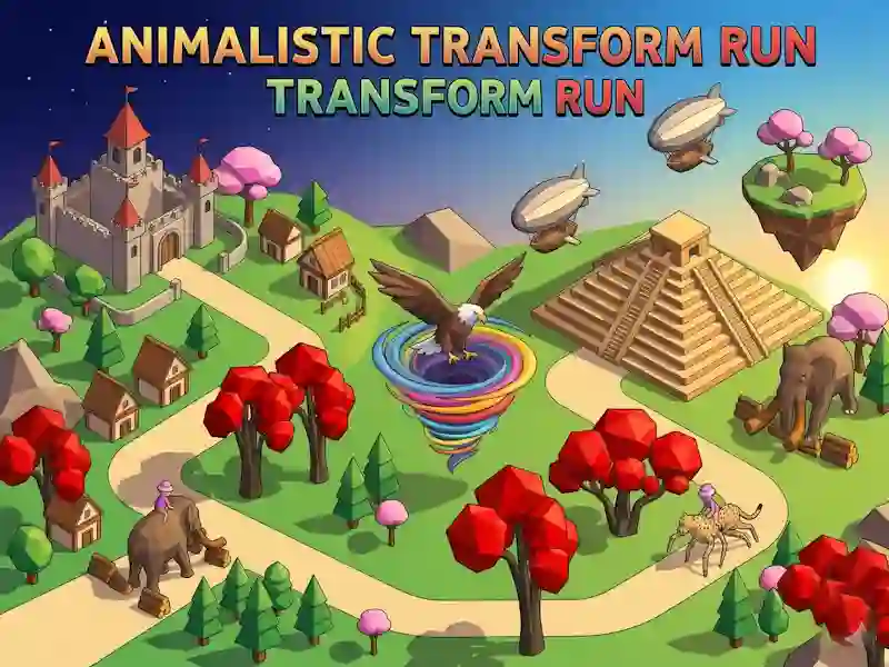 Játék Animalistic Transform Run online