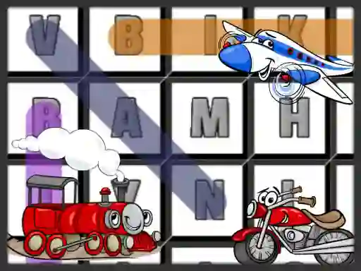 Játék Word Search Transport online