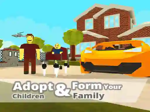 Játék KOGAMA Adopt Children and Form Your Family online