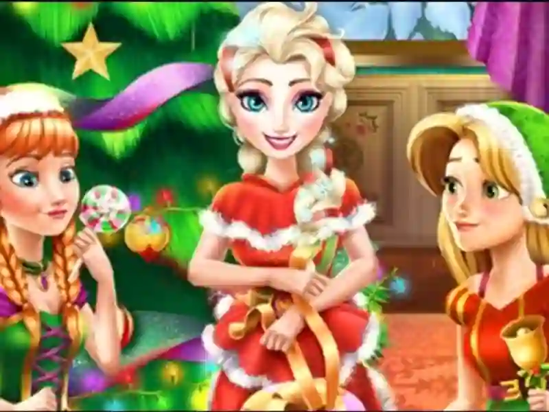 Játék Disney Princess Christmas Party online