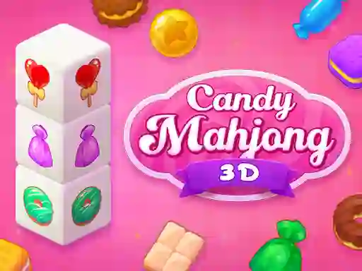 Játék Candy Mahjong 3D online