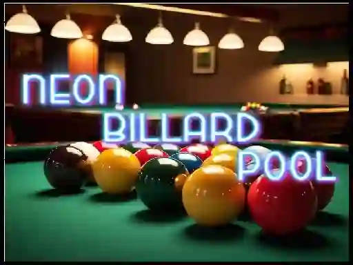 Játék Neon Billard Pool online