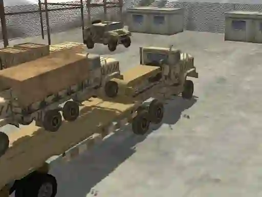 Játék Transport Army vehicle truck driving online