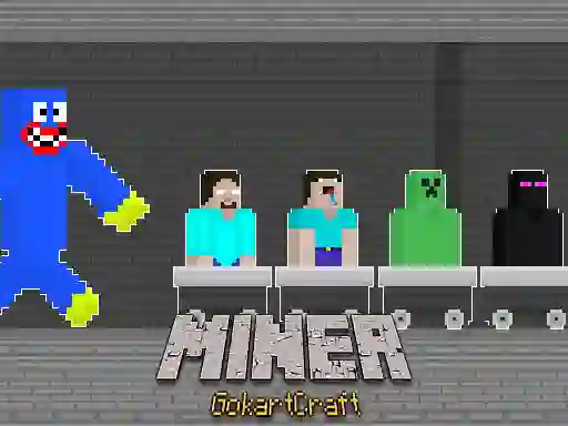 Játék Miner GokartCraft online
