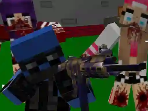 Játék Blocky Combat Special Forces: Zombie Apocalypse online