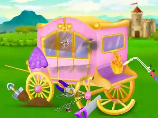 Játék Princess Castle Cleaning online