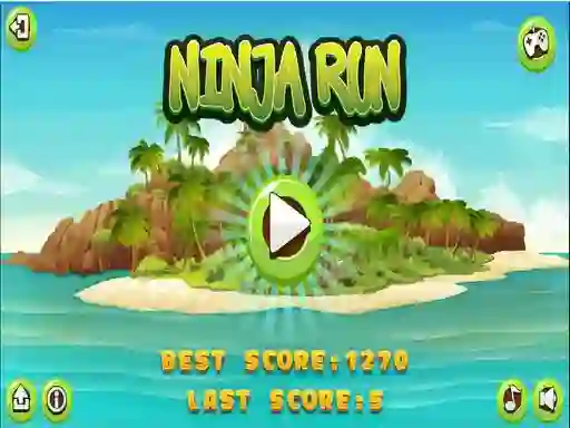 Játék Ninja Run online