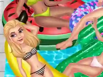 Játék Princess Pool Party Floats online