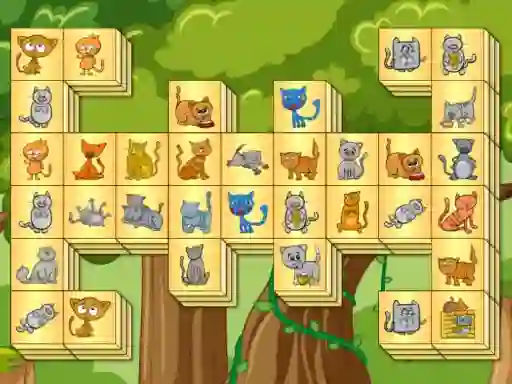 Játék Cats mahjong online
