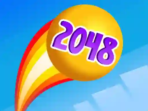 Játék Rainbow Balls 2048 online