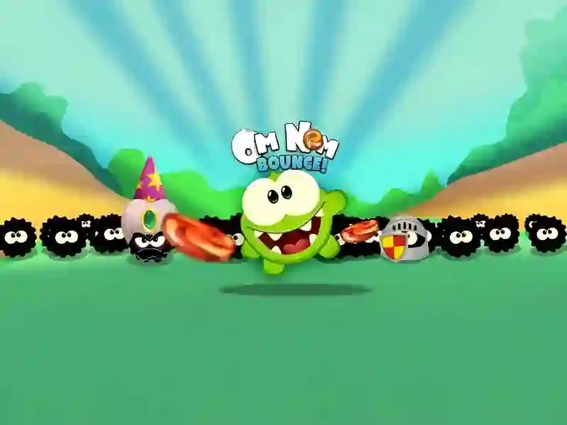 Játék Om Nom Bounce online