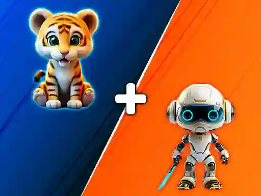 Játék Animals Mix Up AI Hybrid online