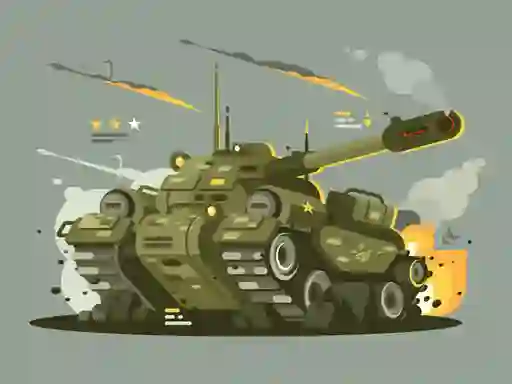 Játék Military Vehicles Match 3 online