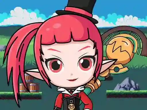 Játék Mage girl adventure online