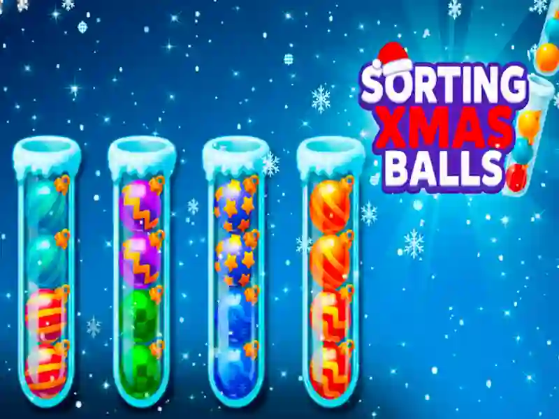 Játék Sorting Xmas Balls online
