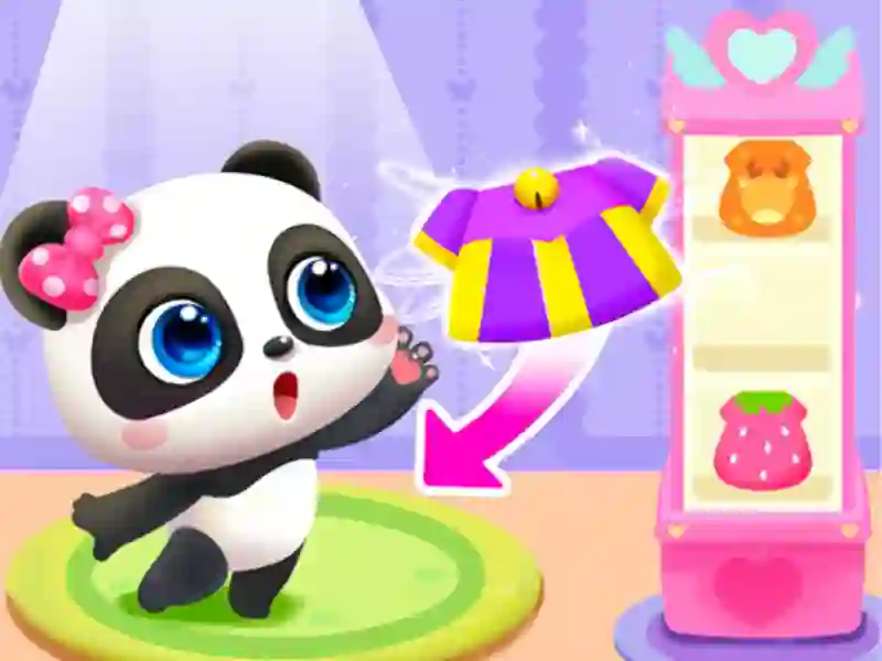 Játék Baby Panda Girl Caring online