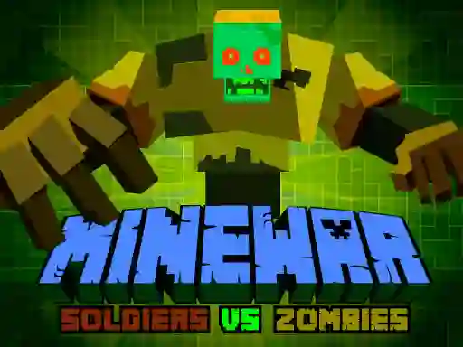 Játék Minewar Soldiers vs Zombies online