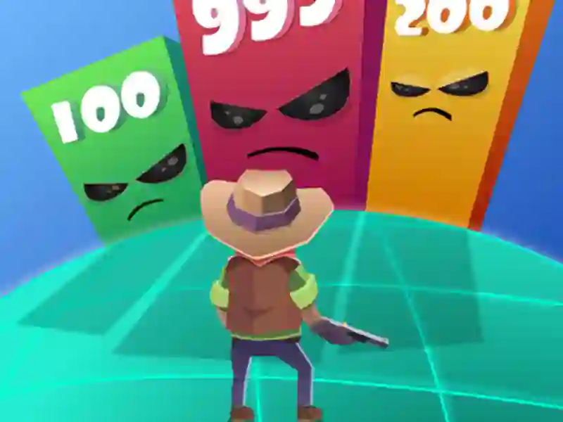 Játék Shoot Block Rush 3D online