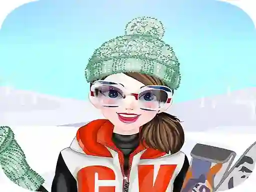 Játék Happy Ski Dressup online