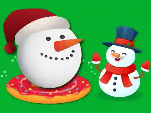 Játék Flappy Snowball Xmas online