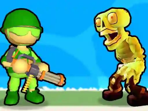 Játék Destruction of Stickman Zombie online
