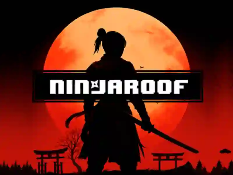 Játék Ninja Roof online