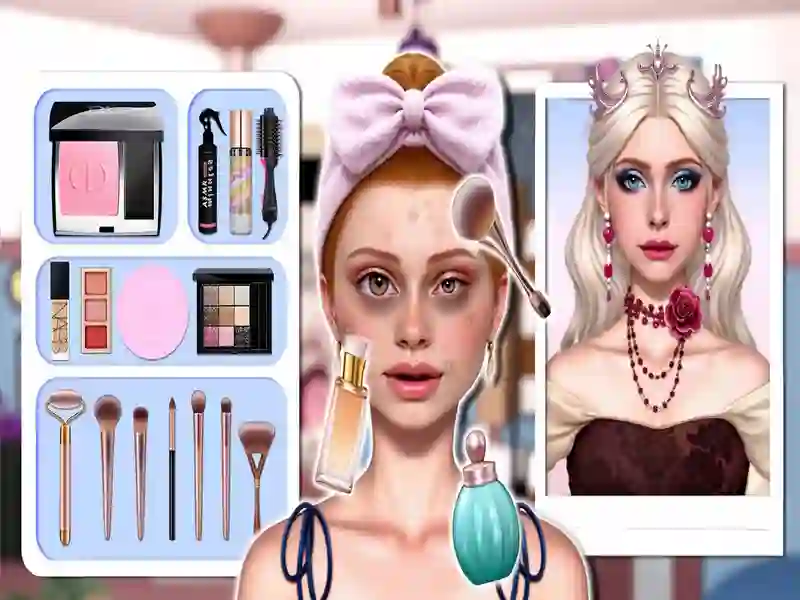Játék Makeover & Makeup Studio online