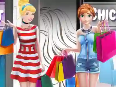 Játék Princesses Shopping Spree online