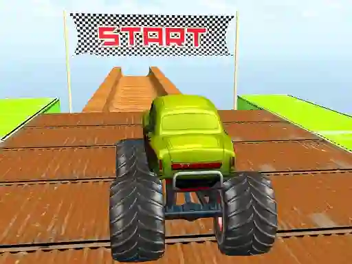 Játék Mega ramp Monster truck online