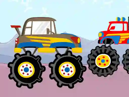 Játék Fun Monster Trucks Jigsaw online