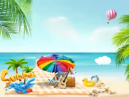 Játék Summer Beach Slide online