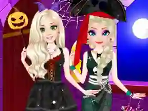 Játék Princesses Halloween Fashion online