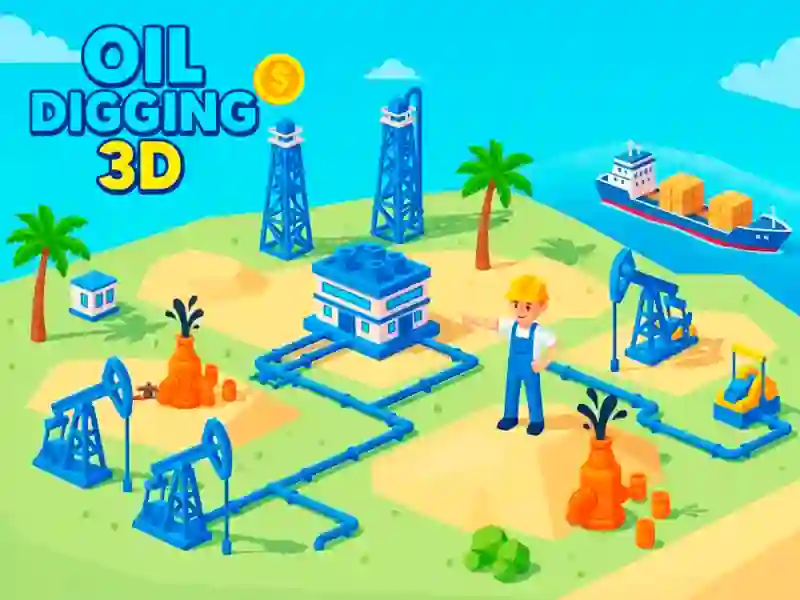 Játék Oil Digging 3D online