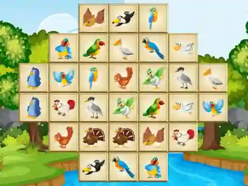 Játék Birds Mahjong Deluxe online