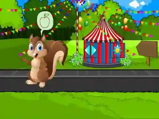 Játék Feed the squirrel online