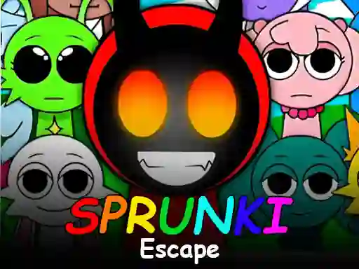 Játék Sprunki 3D Escape online