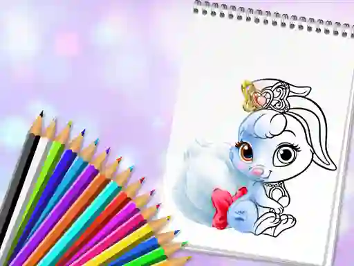 Játék Cute Animals Coloring Book online
