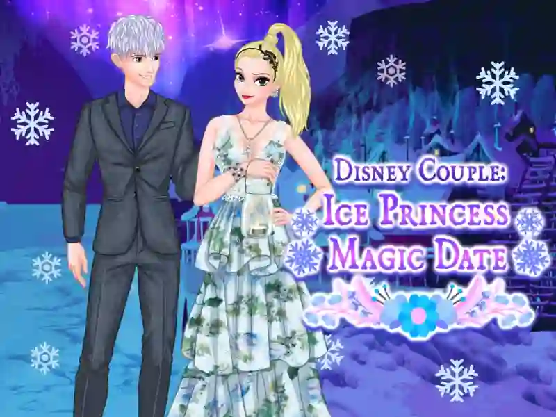 Játék Ice Couple Princess Magic Date online