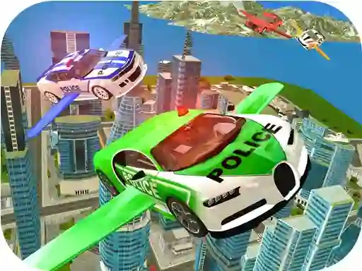 Játék Flying Police Car Simulator online
