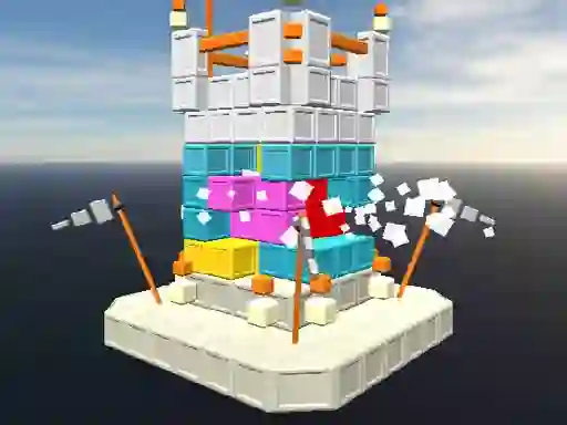 Játék Castle Block Destruction online