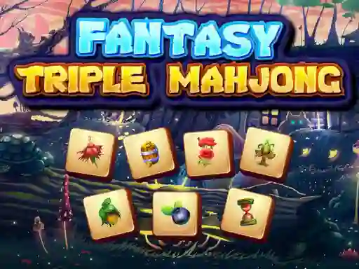 Játék Fantasy Triple Mahjong online