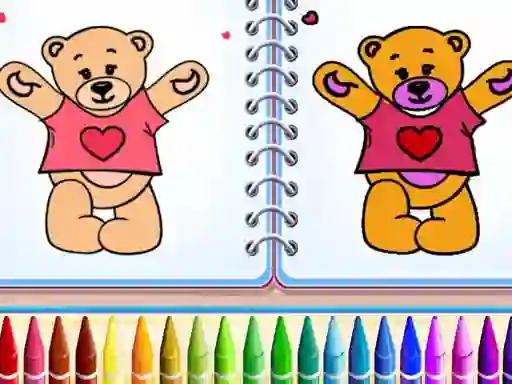 Játék Cute Teddy Bear Colors online