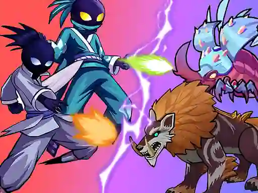 Játék Stick Ninja Survival online